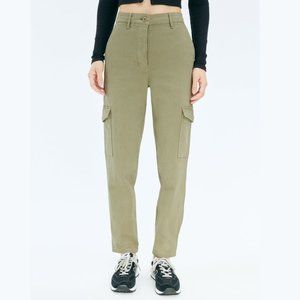 Aritzia Wilfred Free Green Modern Cargo Pant